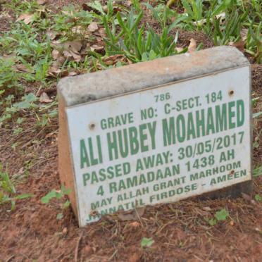 MOAHAMED Ali Hubey -2017