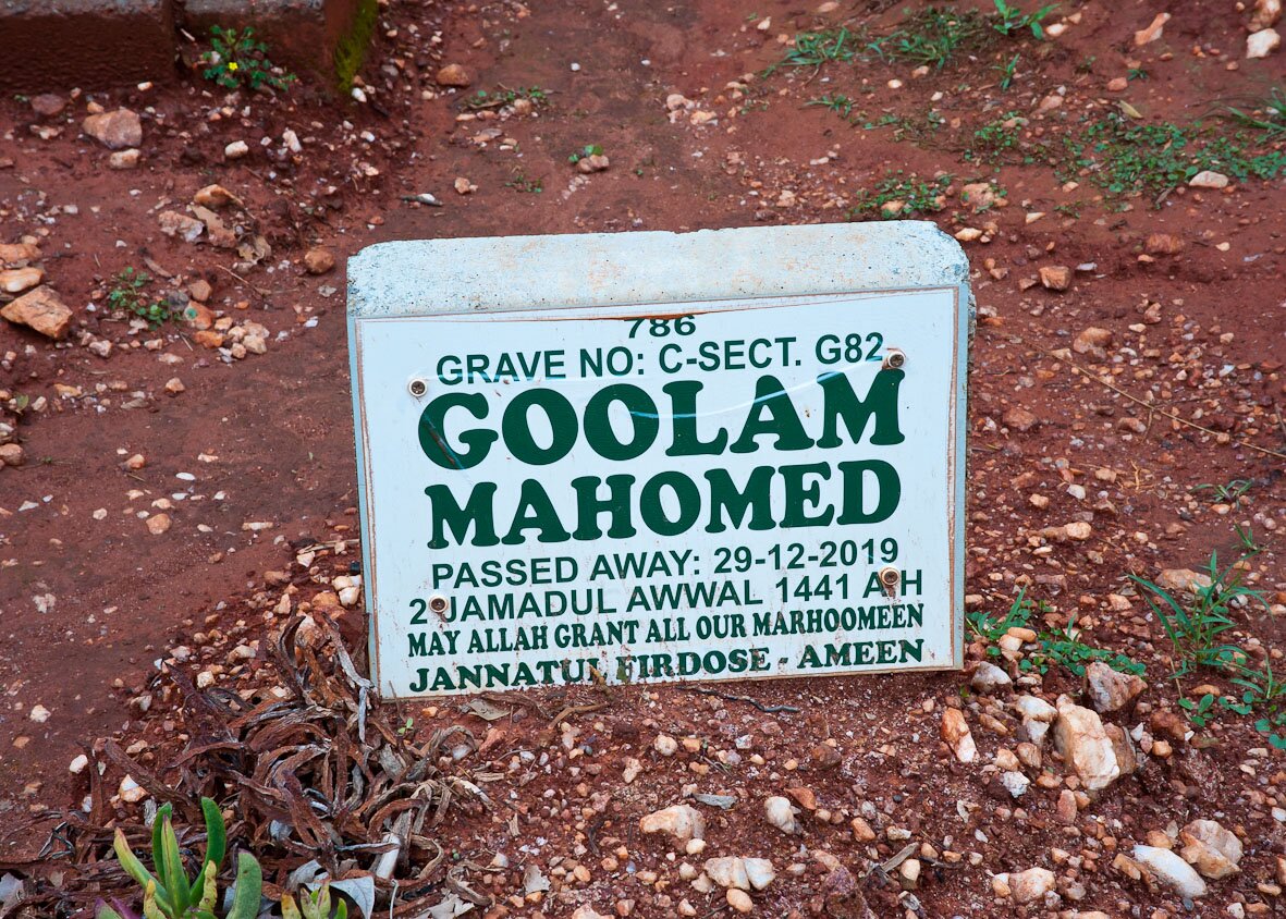 MAHOMED Goolam -2019