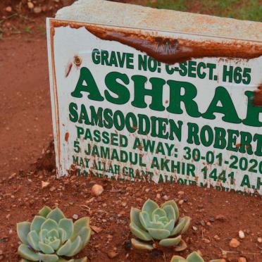 ROBERTS Ashraf Samsoodien -2020