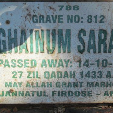 SARANG Ghainum -2012