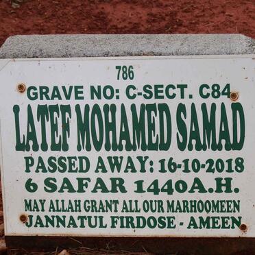 SAMAD Latef Mohamed -2018