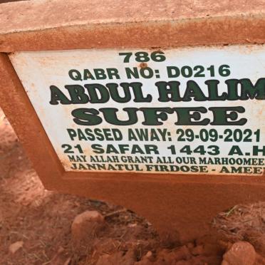 SUFEE Abdul Halim -2021