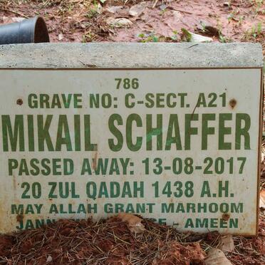 SCHAFFER Mikail -2017