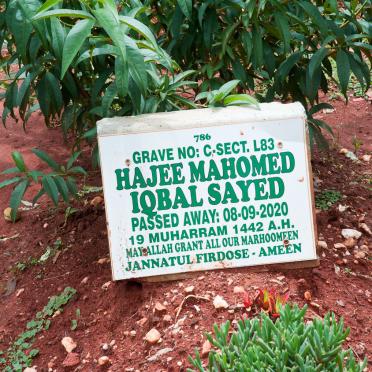 SAYED Hajee Mahomed Iqbal -2020