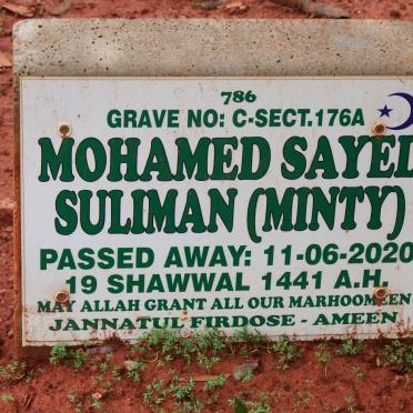 SULIMAN Mohamed Sayed -2020