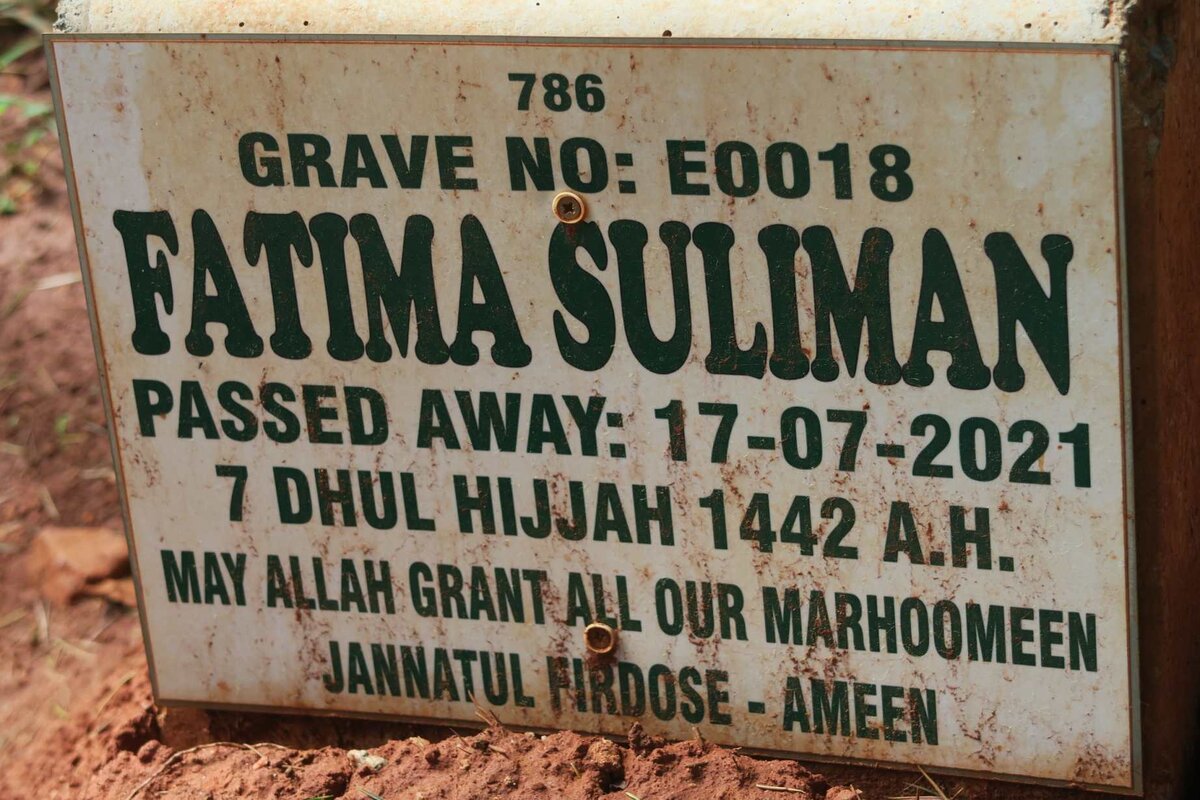 SULIMAN Fatima -2021