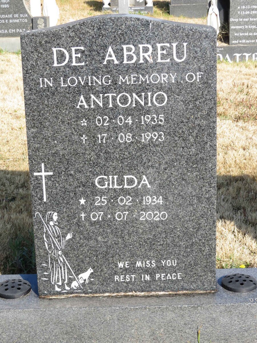 ABREU Antonio, de 1935-1993 &amp; Gilda 1934-2020