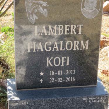 ABIEMOH Lambert Fiagalorm Kofi 2013-2016