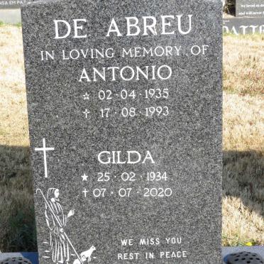 ABREU Antonio, de 1935-1993 &amp; Gilda 1934-2020