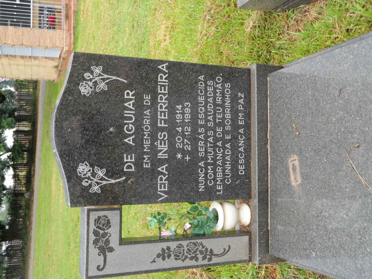 AGUIAR Vera Ines Ferreira, de 1914-1993