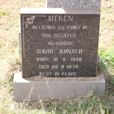 AITKIN David Ronald 1956-1978