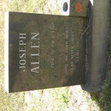 ALLEN Joseph 1924-1972