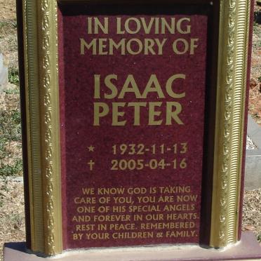 ALEXANDER Isaac Peter 1932-2005
