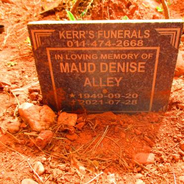 ALLEY Maud Denise 1949-2021