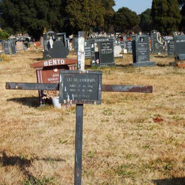 ANDERSON Lettie 1916-1996