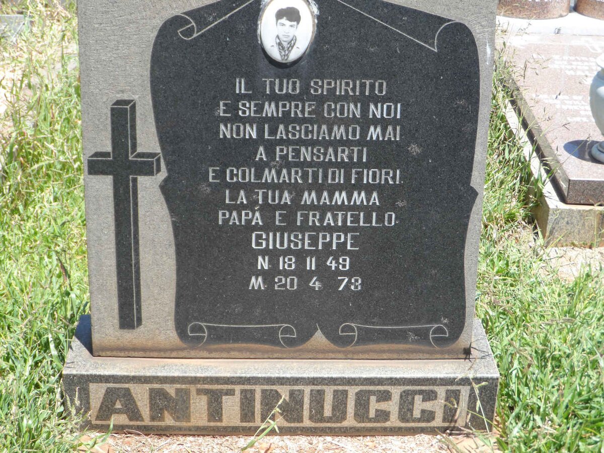 ANTINUCCI Giuseppe 1949-1973