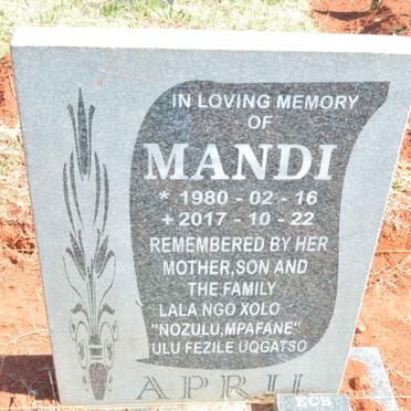 APRIL Mandi 1980-2017