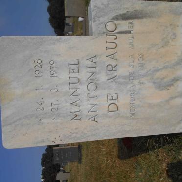 ARAUJO Manuel Antonia, de 1928-1979