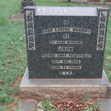 ASSELBOURG John -1949