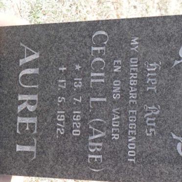 AURET Cecil L. 1920-1972