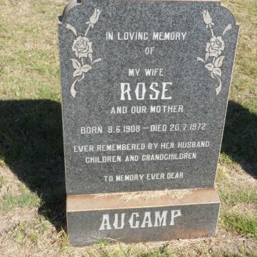 AUCAMP Rose 1908-1972