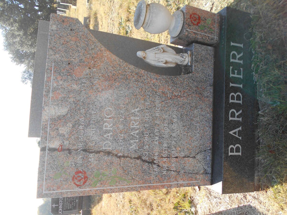 BARBIERI Dario 1912-1993 &amp; Maria 1910-1992 :: BARBIERI Ancila