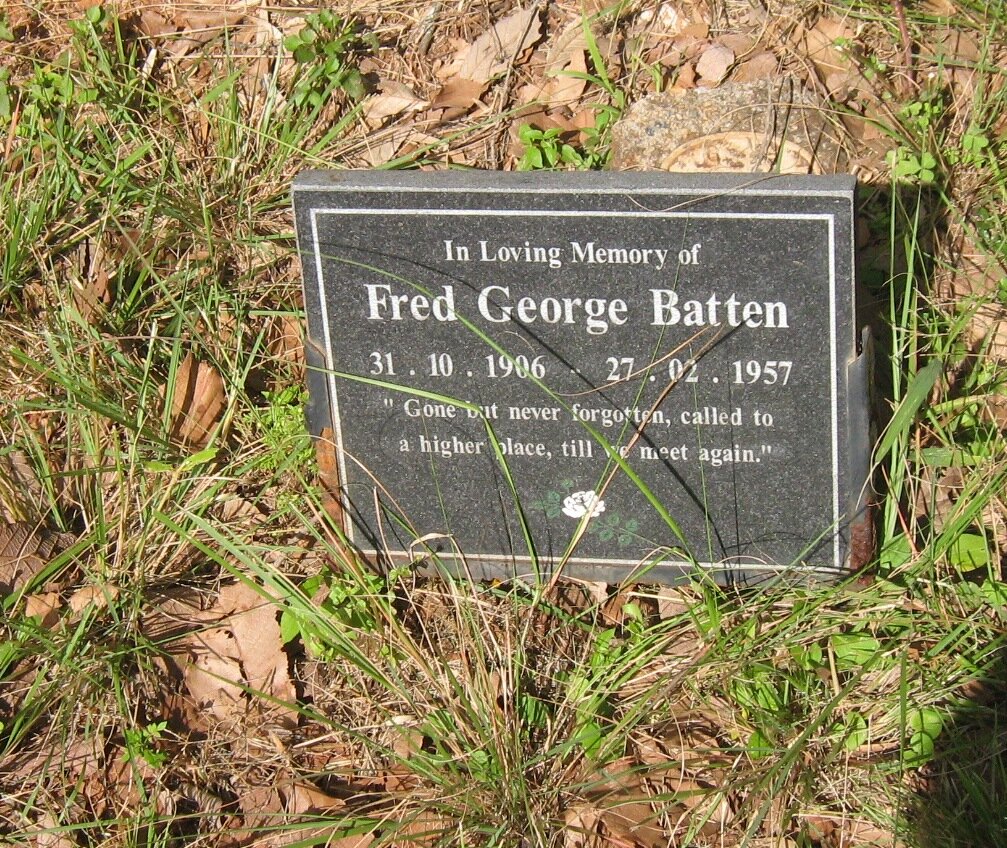 BATTEN Fred George 1906-1957