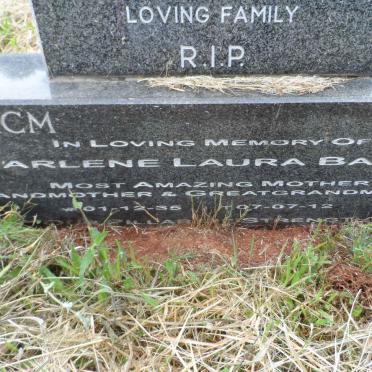 BAKER Marlene Laura 1935-2012