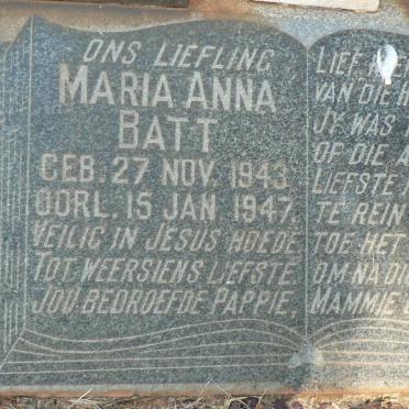 BATT Maria Anna 1943-1947