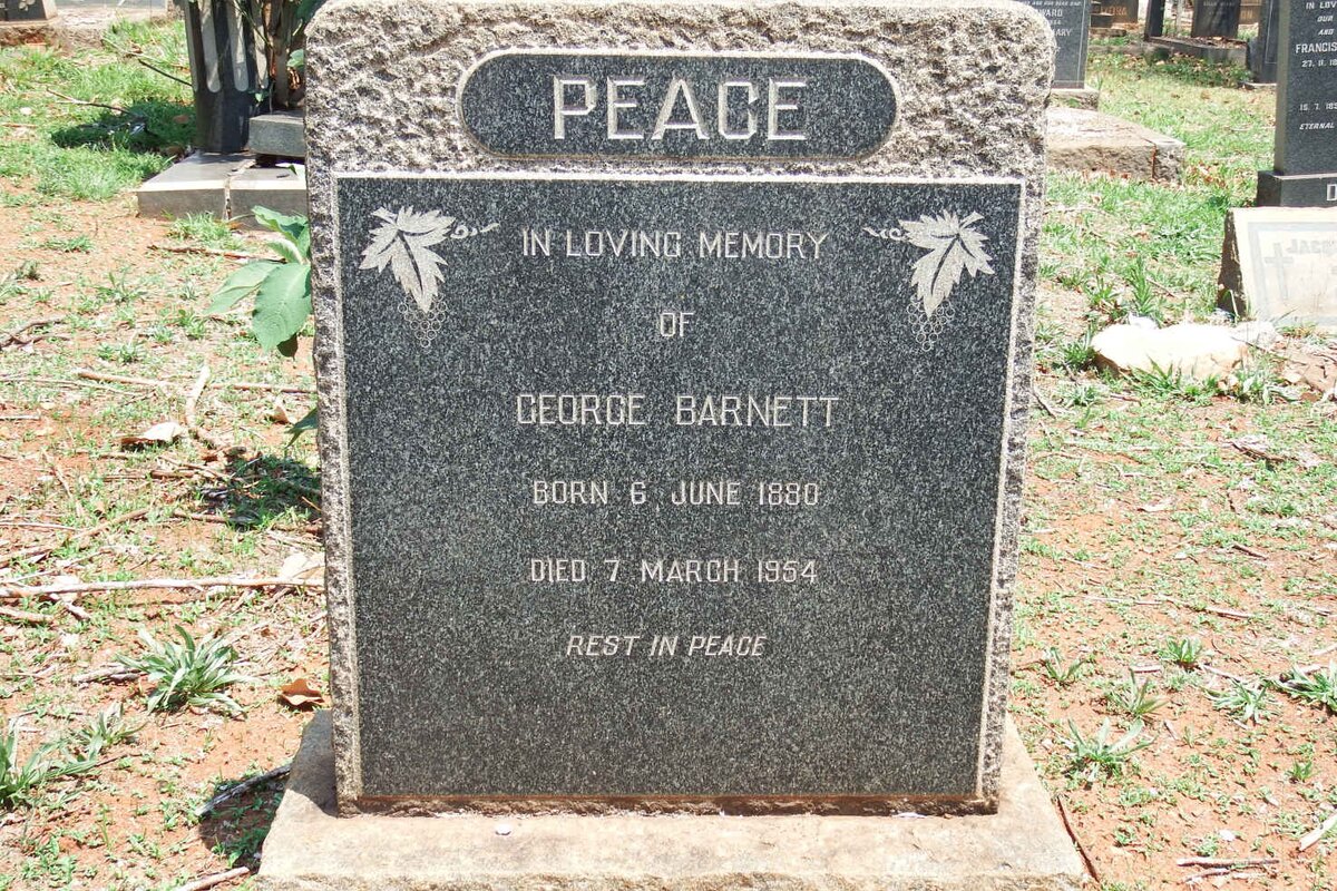 BARNETT George 1880-1954