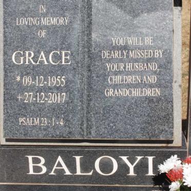 BALOYI Grace 1955-2017