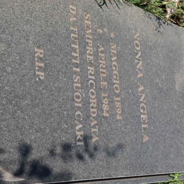 BATTISTON Nonna Angela, SAMASSA 1894-1984