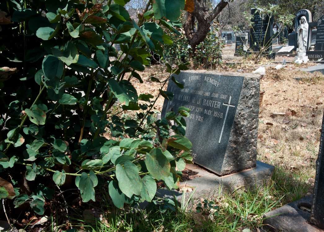 BARTER Willam H.J. -1958