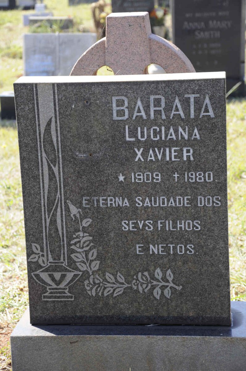 BARATA Luciana Xavier 1909-1980