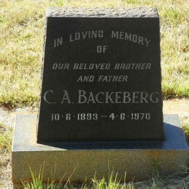BACKEBERG C.A. 1893-1970