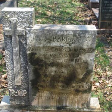 BARENBRUG Paul 1944-1952