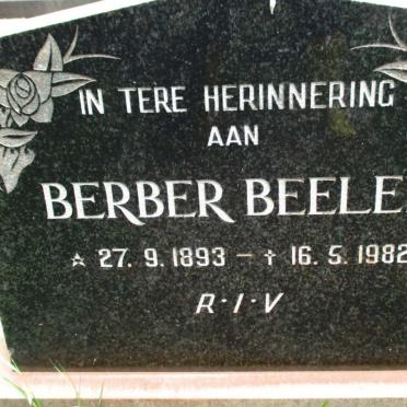 BEELEN Berber 1893-1982