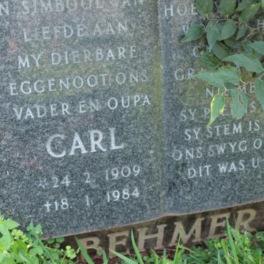 BEHMER Carl 1909-1984