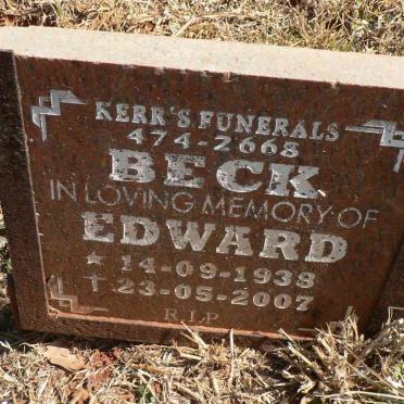 BECK Edward 1938-2007