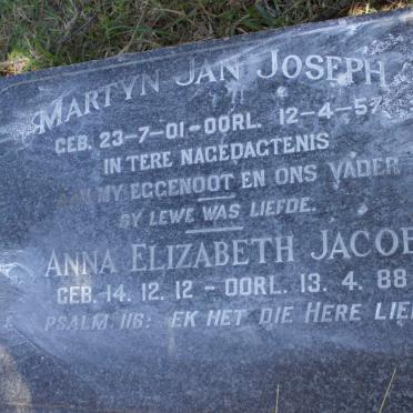 BEAN Martyn Jan Joseph 1901-1957 &amp; Anna Elizabeth Jacoba 1912-1988
