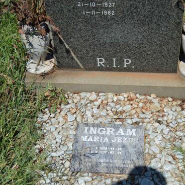 BEZUIDENHOUT Theresa 1927-1982 :: INGRAM Maria Jezus 1958-2007