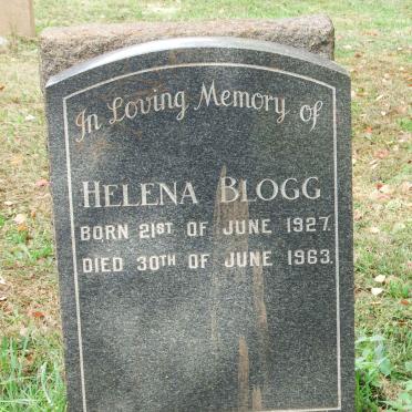 BLOGG Helena 1927-1963
