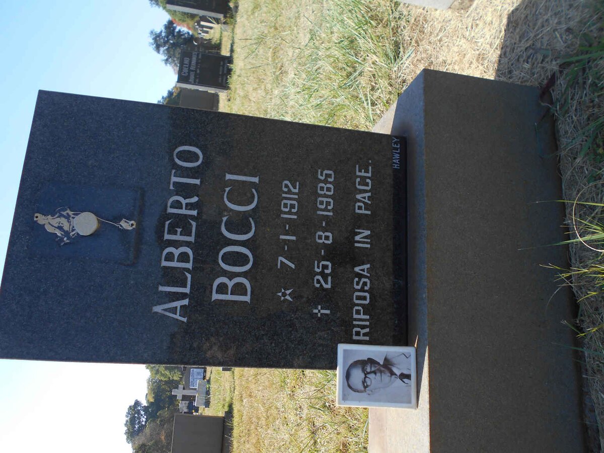 BOCCI Alberto 1912-1985