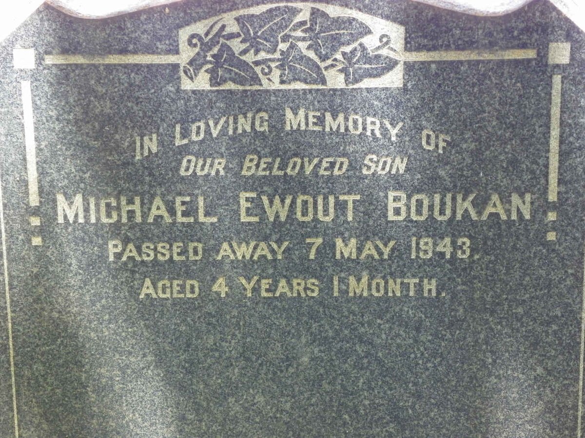 BOUKAN Michael Ewout -1943