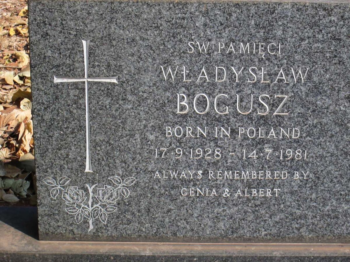 BOGUSZ Wladyslaw 1928-1981