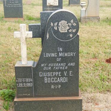 BOCCARDI Giuseppe V.E. 1934-1963