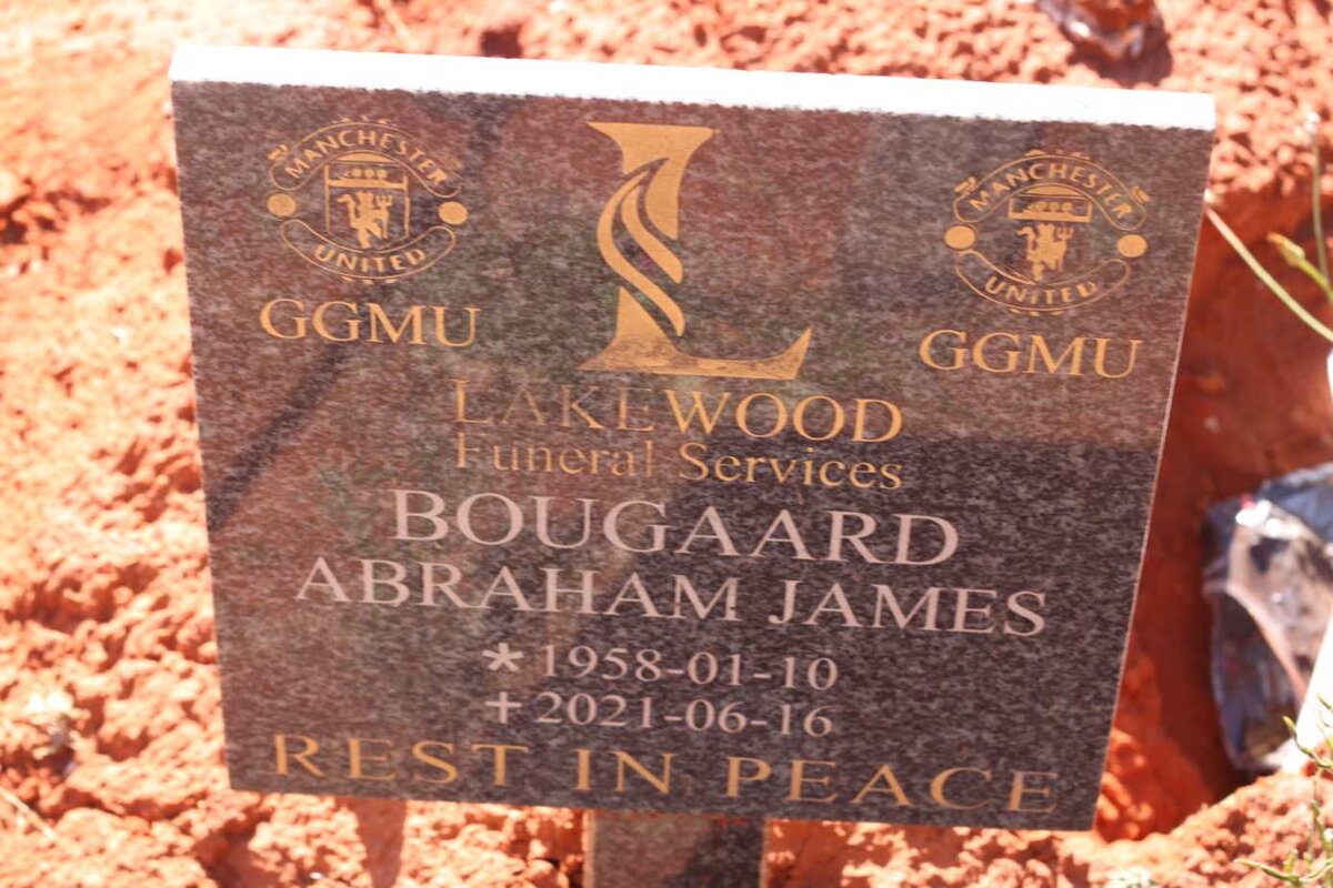 BOUGAARD Abraham James 1958-2021