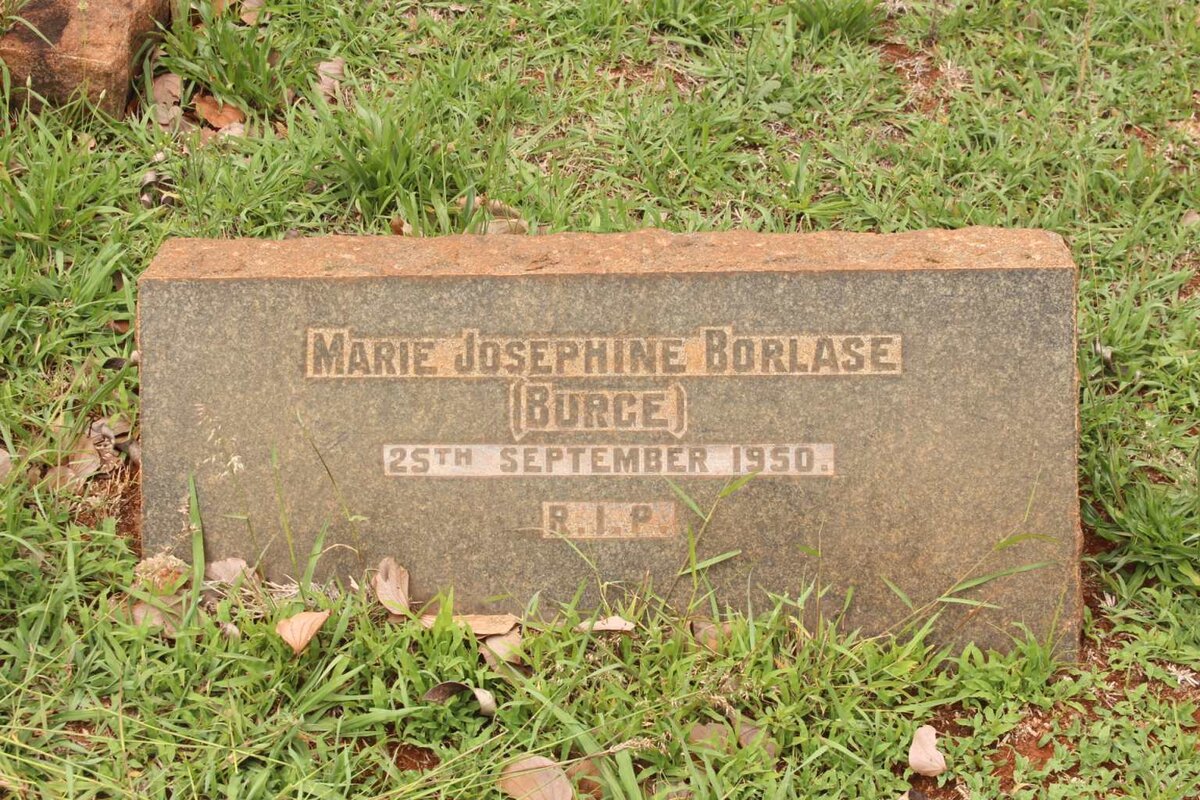 BORLASE Marie Josephine nee BURGE -1950