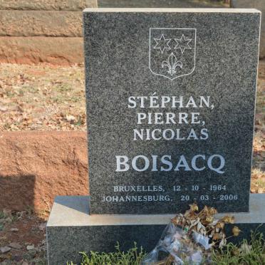 BOISACQ Stephan Pierre Nicolas 1964-2006