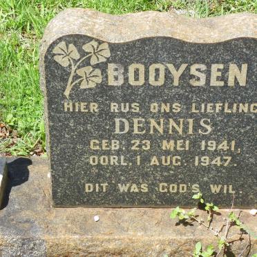 BOOYSEN Dennis 1941-1947